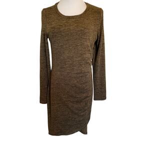 Neesha sweater dress size medium in brown NEW